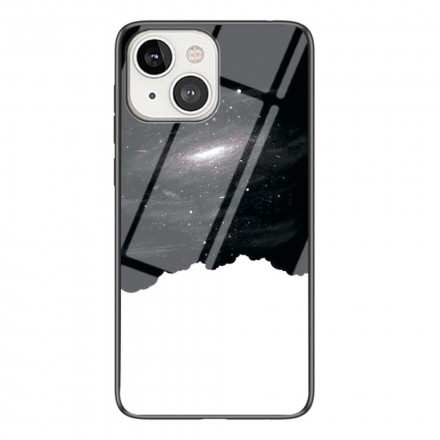 iPhone 13 Panzerglas Cover Starry Sky