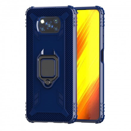 Poco X3 / X3 Pro / X3 NFC Ring und Kohlefaser Cover