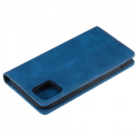Flip Cover iPhone 13 Style Leder Tricolor