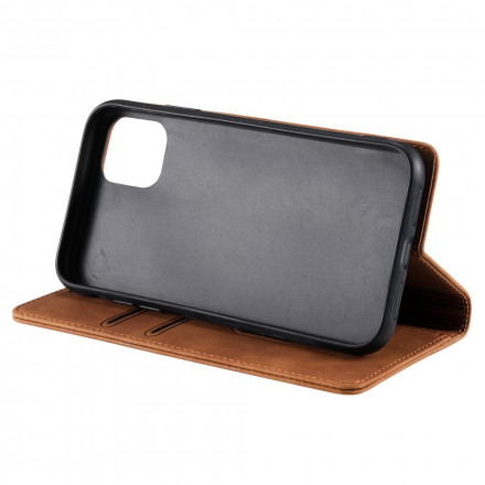 Flip Cover iPhone 13 Style Leder Tricolor