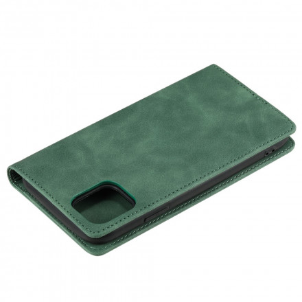 Flip Cover iPhone 13 Style Leder Tricolor