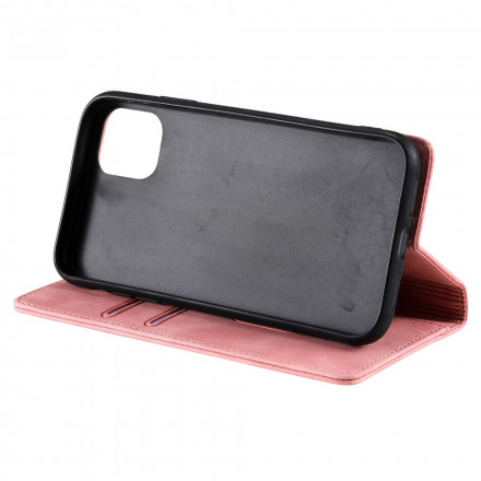 Flip Cover iPhone 13 Style Leder Tricolor