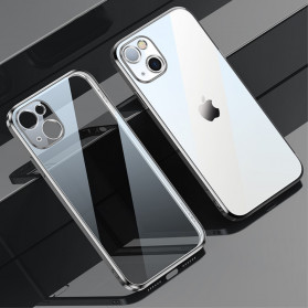 Transparente iPhone 13 Hülle im Metallic-Look SULADA