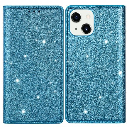 Flip Cover iPhone 13 Style Glitter