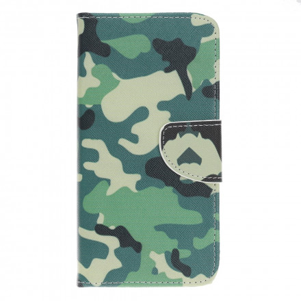 Motorola Edge 20 Lite Camouflage Military Tasche