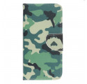 Motorola Edge 20 Lite Camouflage Military Tasche