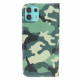 Motorola Edge 20 Lite Camouflage Military Tasche