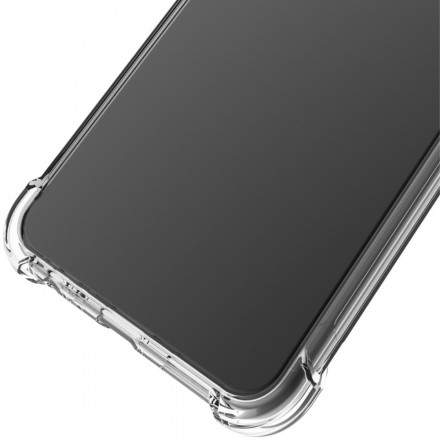 Motorola Edge 20 Cover Transparent mit IMAK Displayfolie