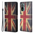 Xiaomi Redmi 10 England Flagge Riemen Tasche