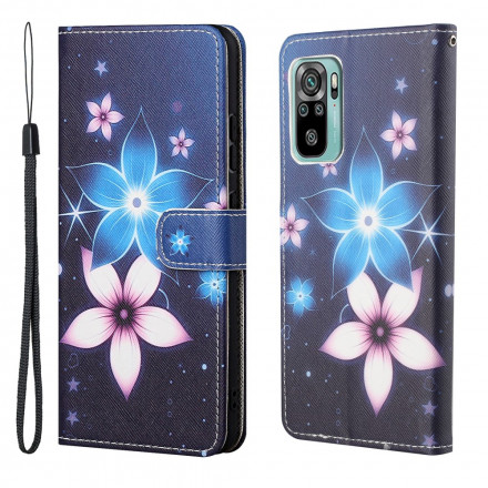 Xaiomi Redmi 10 Lunar Flowers RiemenTasche