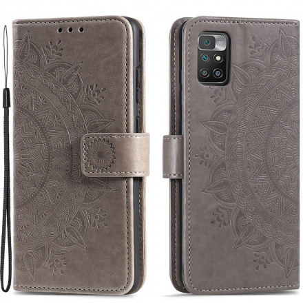 Xiaomi Redmi 10 Mandala Sonne Tasche