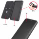 Flip Cover Xiaomi Redmi 10 Silikon Carbon Farbig