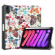 Smart Case iPad Mini 6 (2021) Stifthalter Vintage-Blumen