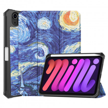 Smart Case iPad Mini 6 (2021) Stifthalter Sternennacht