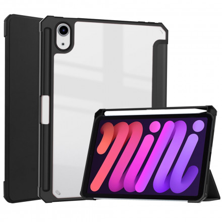 Smart Case iPad Mini 6 (2021) Kunstleder mit transparenter Rückseite