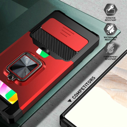 Google Pixel 6 Pro Cover Halterung und Linsenschutz und Kartenhalter