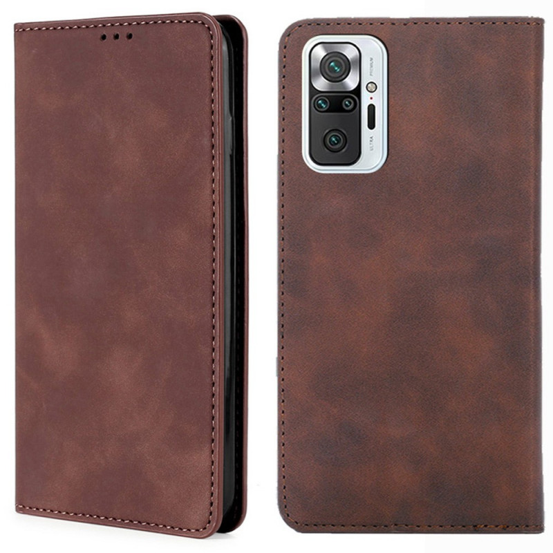 Flip Cover Xiaomi Redmi Note 10 Pro Skin-Touch Klassisch