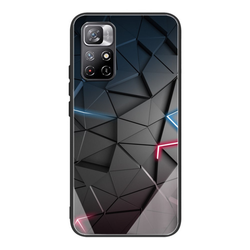 Cover Poco M4 Pro 5G Panzerglas Geometrie