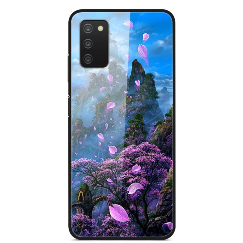 Samsung Galaxy A03s Galaxie Landschaft Cover