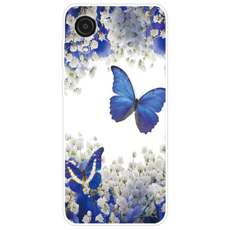 Samsung Galaxy A03 Core Schmetterlinge Design Cover