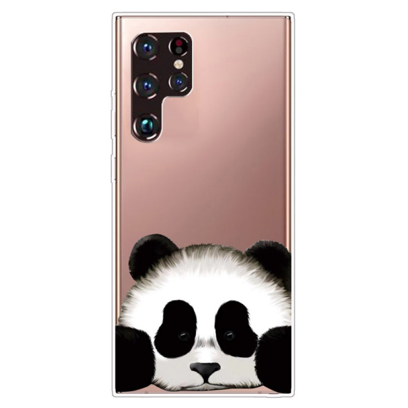 Samsung Galaxy S22 Ultra 5G Transparent Panda Cover