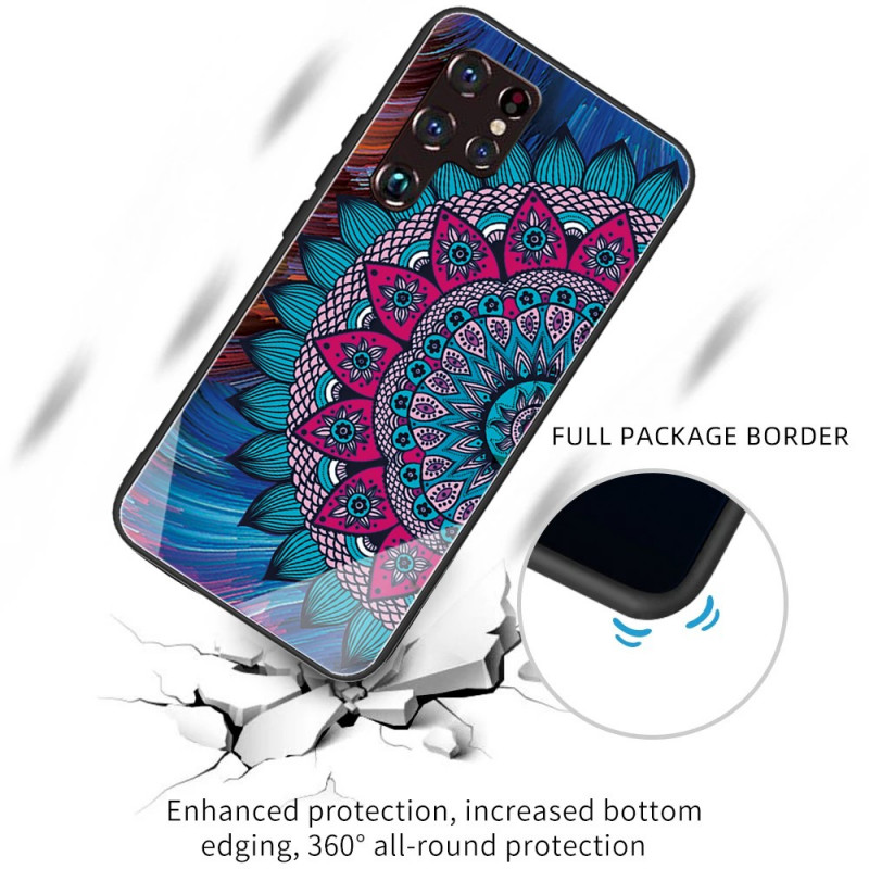 Samsung Galaxy S22 Ultra 5G Magnetisches Cover mit Panzerglas - 9H