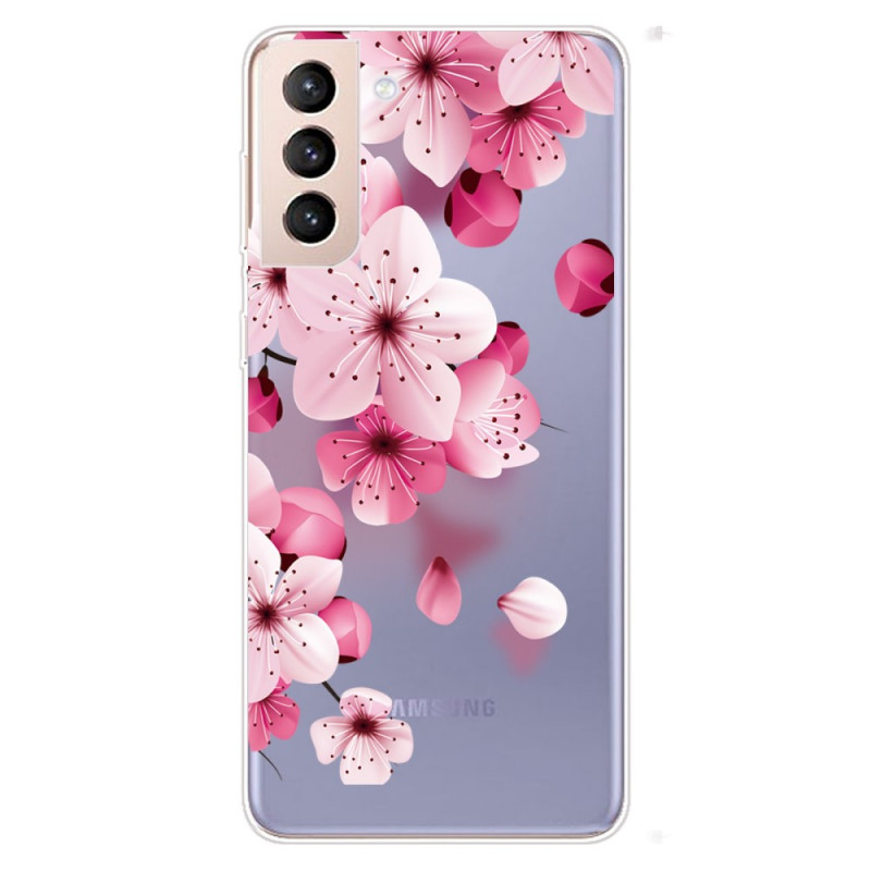 Samsung Galaxy S22 Plus 5G Cover Kleine Blumen Rosen