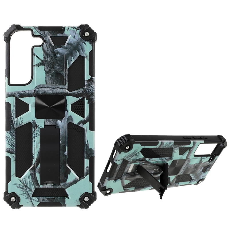 Samsung Galaxy S22 Plus 5G Camouflage Cover Abnehmbare Halterung