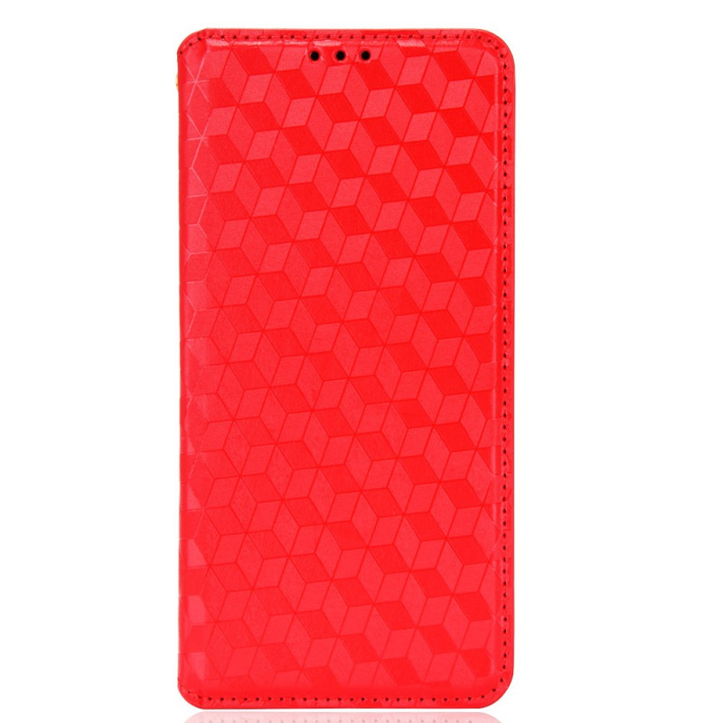 Flip Cover Samsung Galaxy S22 Plus 5G Lederoptik Diamant