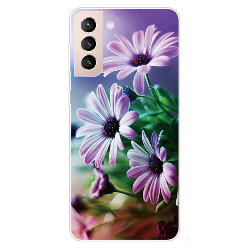 Samsung Galaxy S22 5G Cover Realistische Blumen