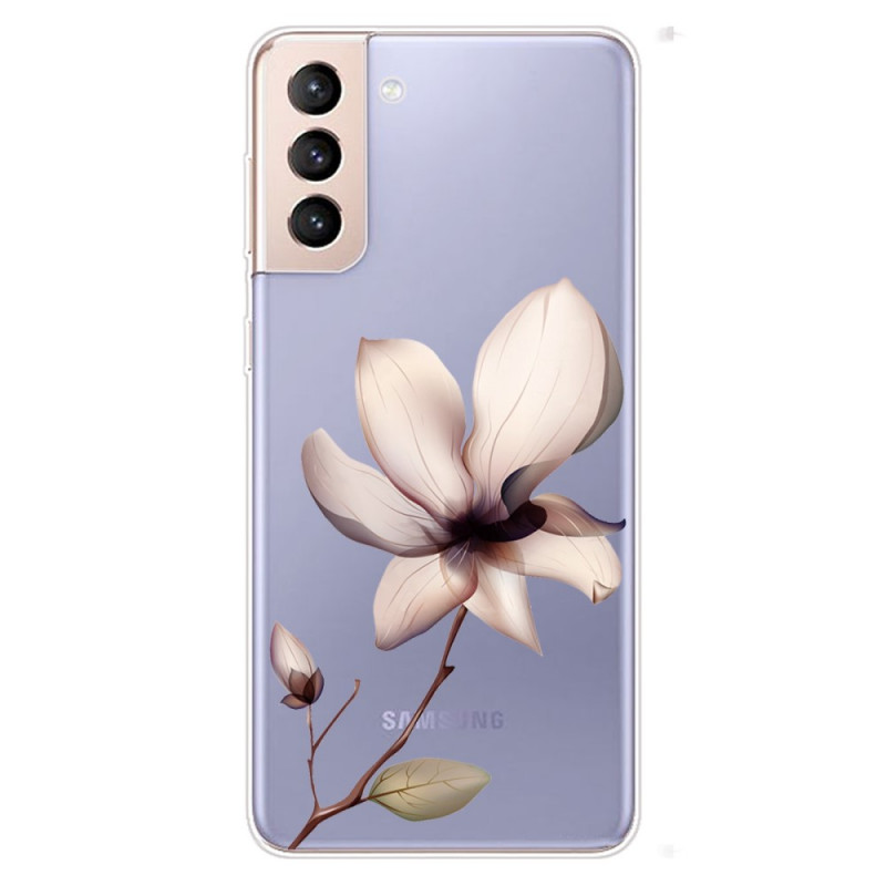 Samsung Galaxy S22 5G Hülle Blumen Premium