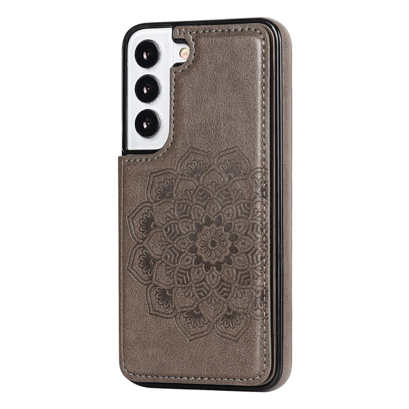 Hülle Samsung Galaxy S22 5G Kartenhalter Druck Mandala