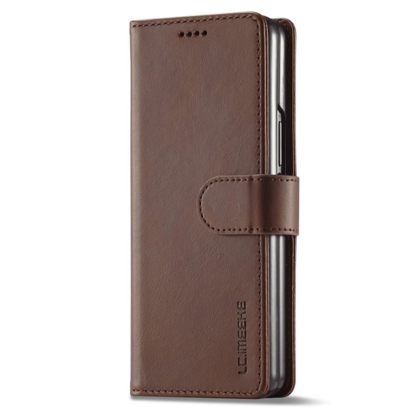 Hülle Samsung Galaxy Z Fold 3 5G LC.IMEEKE Lederoptik