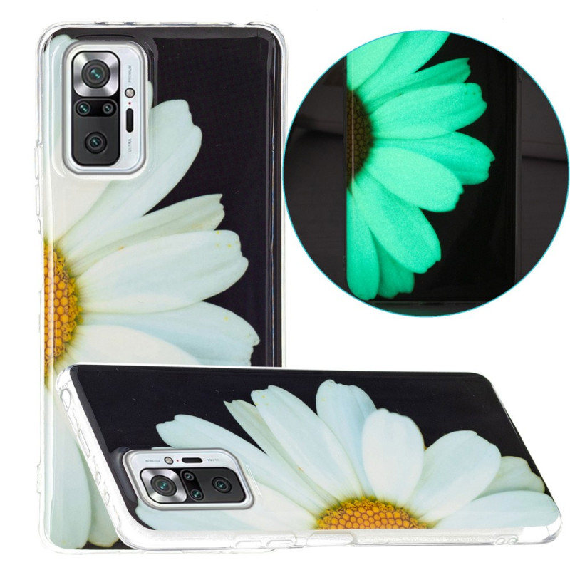 Xiaomi Redmi Note 10 Pro Series Cover Fluoreszierende Blumen