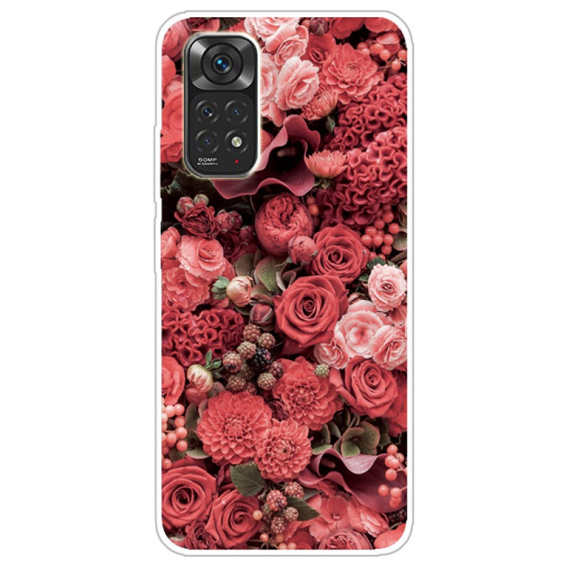 Coque Xiaomi Redmi Note 11 Pro /  Note 11 Pro 5G Fleurs Intenses
