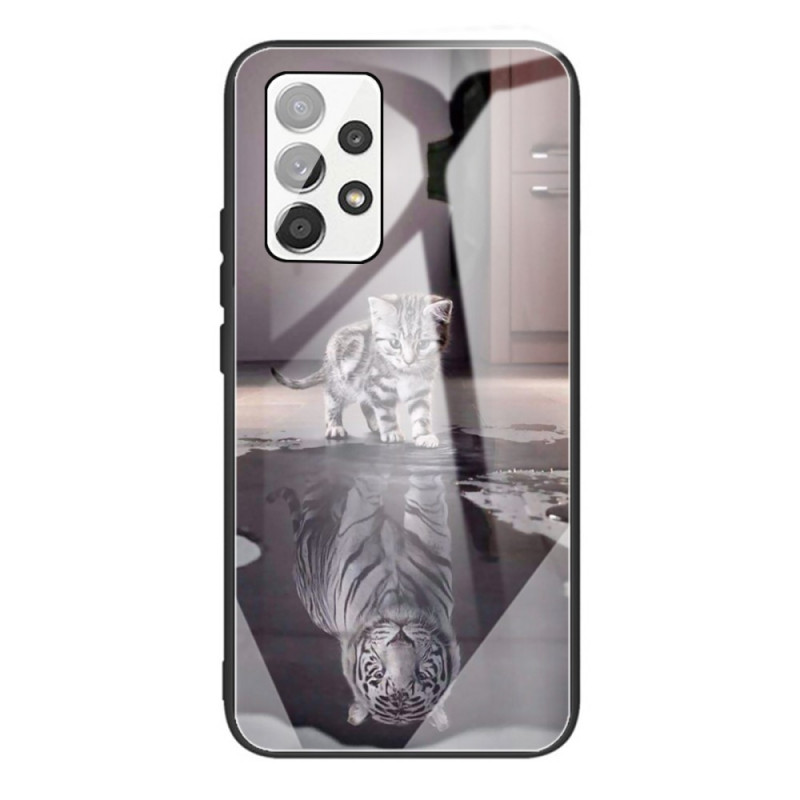 Samsung Galaxy A53 5G Panzerglas Cover Ernest der Tiger