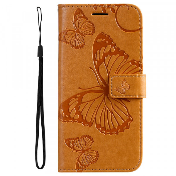 Samsung Galaxy A33 5G Riesige Schmetterlinge Tasche mit Riemen