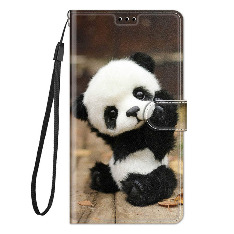 Xiaomi Redmi Note 11 Pro Plus 5G Kleine Panda Tasche mit Riemen