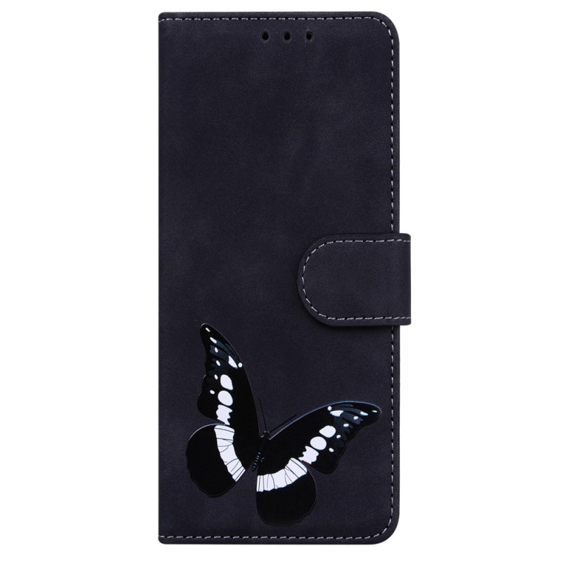 Hülle Samsung Galaxy A52 4G / A52 5G / A52s 5G Skin-Touch Schmetterling