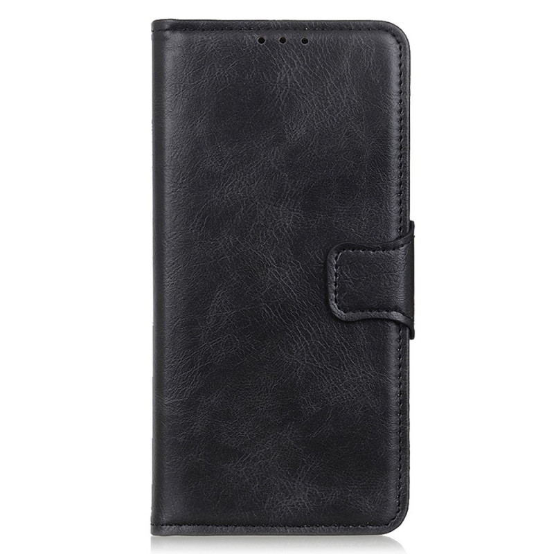 Oppo Reno 6 Pro 5G Crazy Horse Tasche Schwarz