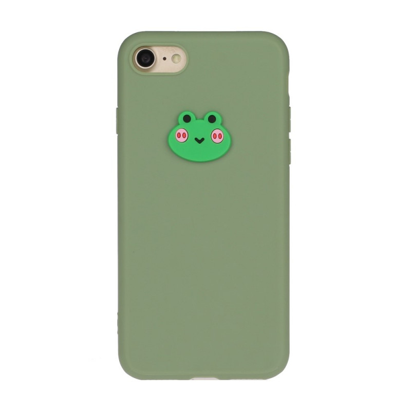iPhone Cover SE 3 / SE 2 / 8 / 7 Silikon Frosch