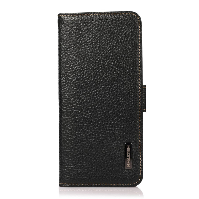 Xiaomi Redmi 10C Leder Litchi KHAZNEH RFID Tasche