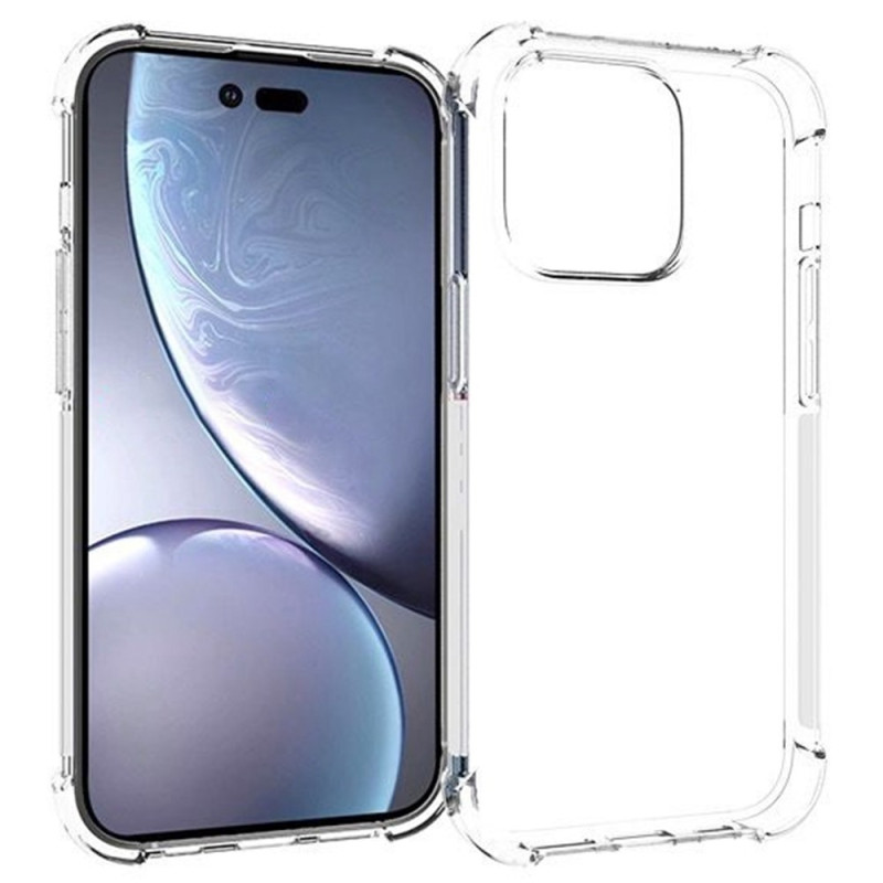 iPhone 14 Pro Cover Transparent Verstärkte Ecken