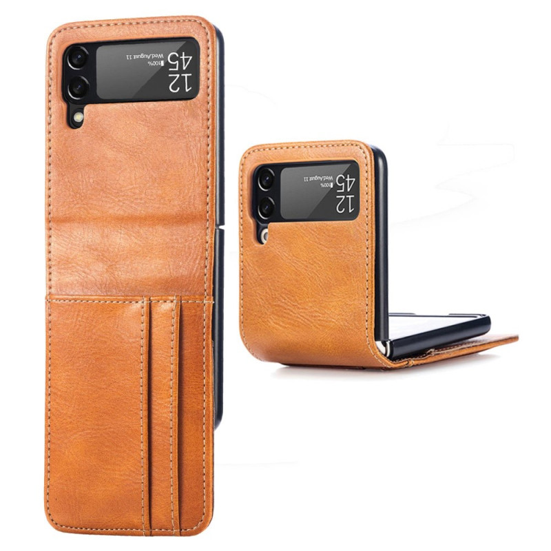 Hülle Samsung Galaxy Z Flip 4 Style Leder Kartenhalter