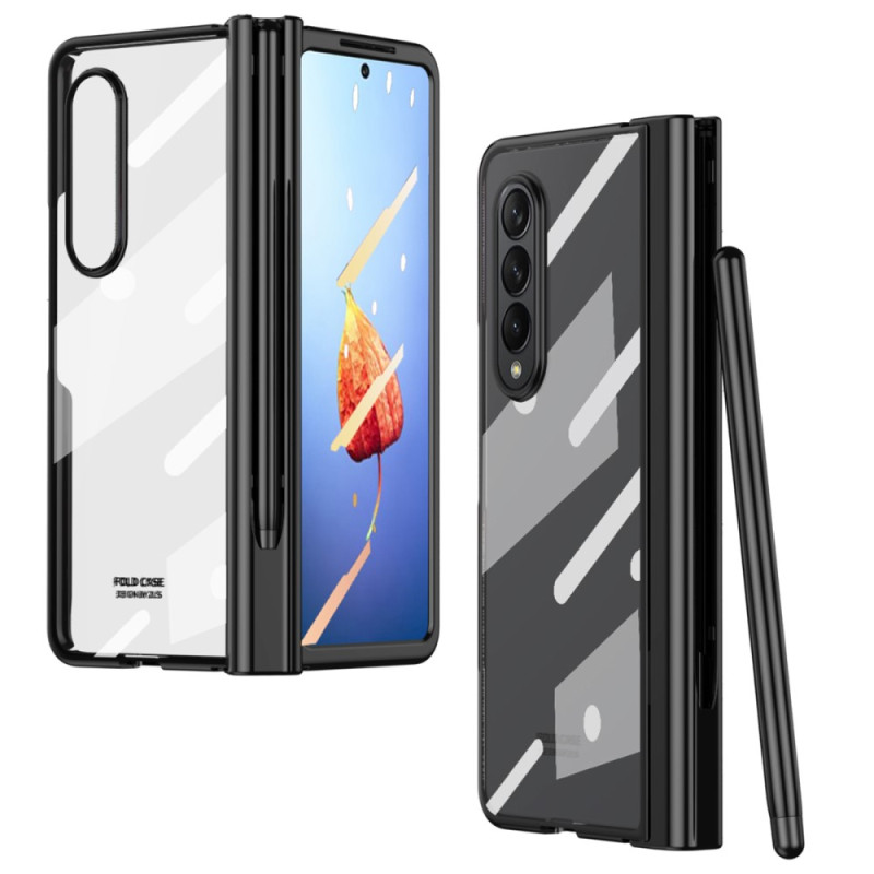 Samsung Galaxy Z Fold 4 Frosted Shell Cover mit Stylus