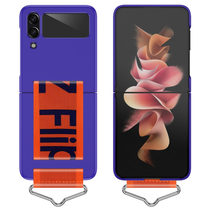 Samsung Galaxy Z Flip 4 5G Ring und Gurt Buchstaben Cover
