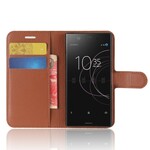 Sony Xperia XZ1 Compact Kunstleder Retro Tasche