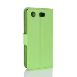 Sony Xperia XZ1 Compact Kunstleder Retro Tasche