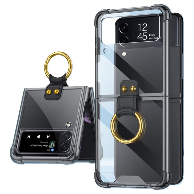 Samsung Galaxy Z Flip 4 getöntes Cover mit Ring GKK