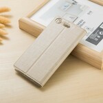 Flip Cover Sony Xperia XZ1 Texturiert